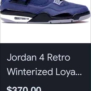 Air Jordan 4 Winterized Loyal Blue